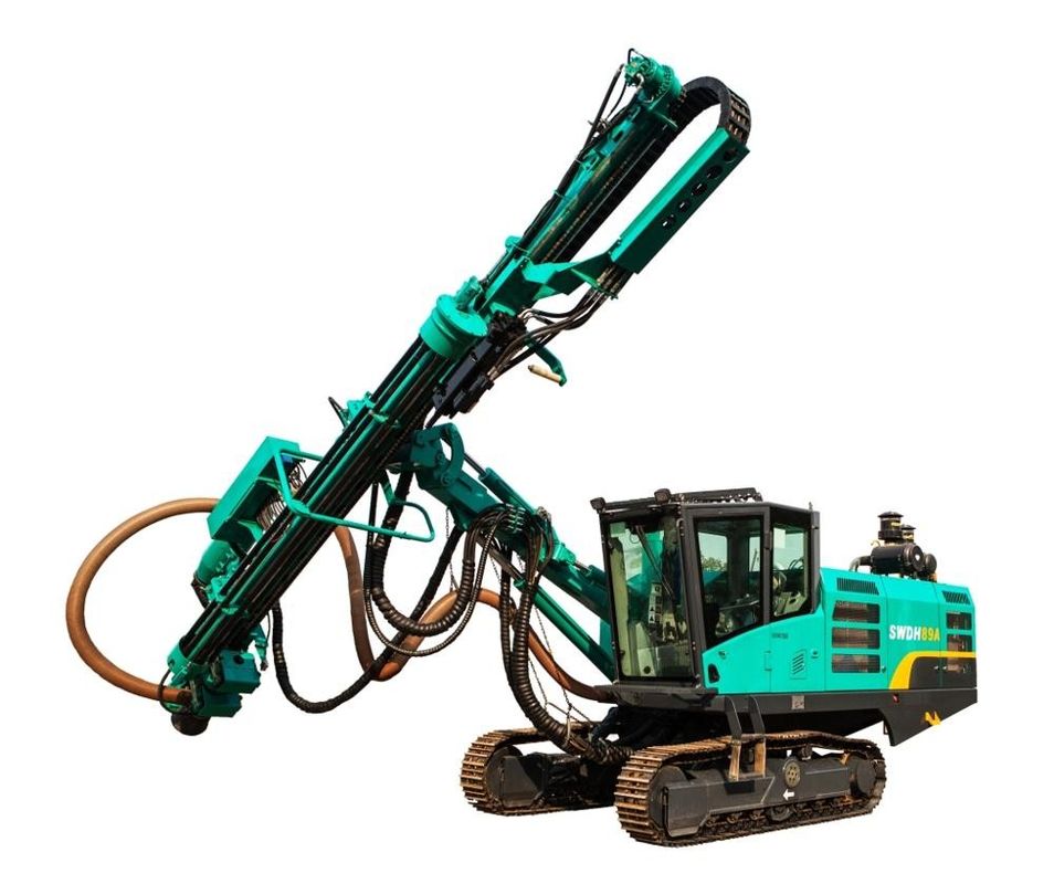 High Performance Top Hammer Drill Rig Sunward Swdh89a Hydraulic Rig Machine