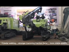 Mining DTH drilling machine rotary borehole crawler hydraulic DTH drilling rig