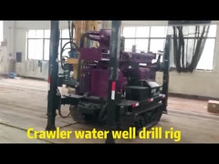 Hydraulic water well drilling machine rotary borehole 300 meters water well drilling rig