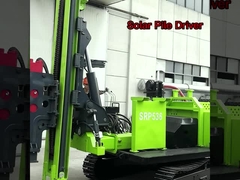 Screw Pile Driver Photovoltaic Solar Pile Driving Rig Hydraulic Vibration Piling Machine