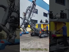 Automatic Borehole Drilling Rig Integrated DTH Drilling Machine Hydraulic Mining Drilling Equipment 
