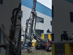 Integrated DTH Drilling Rig Mining Machinery Hydraulic Borehole Drilling Rig Machine
