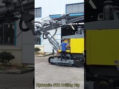 Integrated Hydraulic Drilling Rig Mining DTH Drilling Machine Automatic Rotary Blast Hole  Drilling 