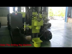 Portable Solar Pile Driver Screw Pile Driving Equipment Photovoltaic Hydraulic Drilling Rig