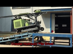 Pile Driving Equipment Hydraulic Screw Pile Driving Rig Machine Crawler Solar Pile Driver