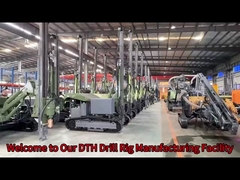 Mining Borehole Drilling Equipment Crawler DTH Drilling Machine Hydraulic Drilling Rig