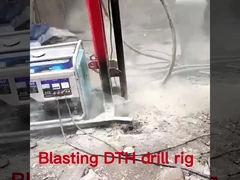 Horizontal Borehole Drilling Machine Mining Equipment Pneumatic Drilling Rig