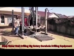 Hydraulic Water Well Drilling Rig Rotary Borehole Drilling Equipment Portable Water Well Drilling Ma