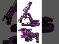 Hydraulic Drilling Rig 30m Rock Blasting DTH Drilling Machine Crawler Drilling Rig