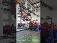 Underground Hydraulic Drilling Rig Construction Machinery Tunneling Jumbo Drilling  Rig Machine 