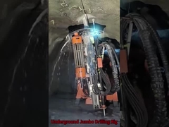 Underground Hydraulic Drilling Rig Construction Machinery Tunneling Jumbo Drilling  Rig Machine  