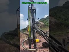 Hydraulic Drilling Rig Mining DTH Drilling Machine Integrated DTH Hammer Drilling Rig