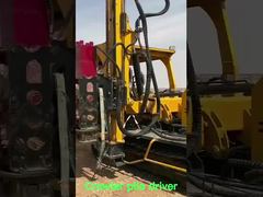 Hydraulic Diesel Pile Driver Foundation Construction Machine Vibration  Pile Driving Equipment
