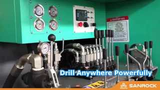 Hydraulic Drilling Rig Mining Hard Rock Borehole Drilling Rig Crawler DTH Drilling Machine 