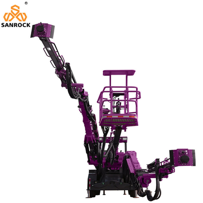 Quality  Tunnel Excavation Rock Drilling Rig Mining Equipment Jumbo Underground Drilling Machine factory