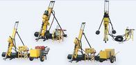 Small Dth Drilling Machine Pneumatic Mining Drilling Rig Machine With Air Compressor