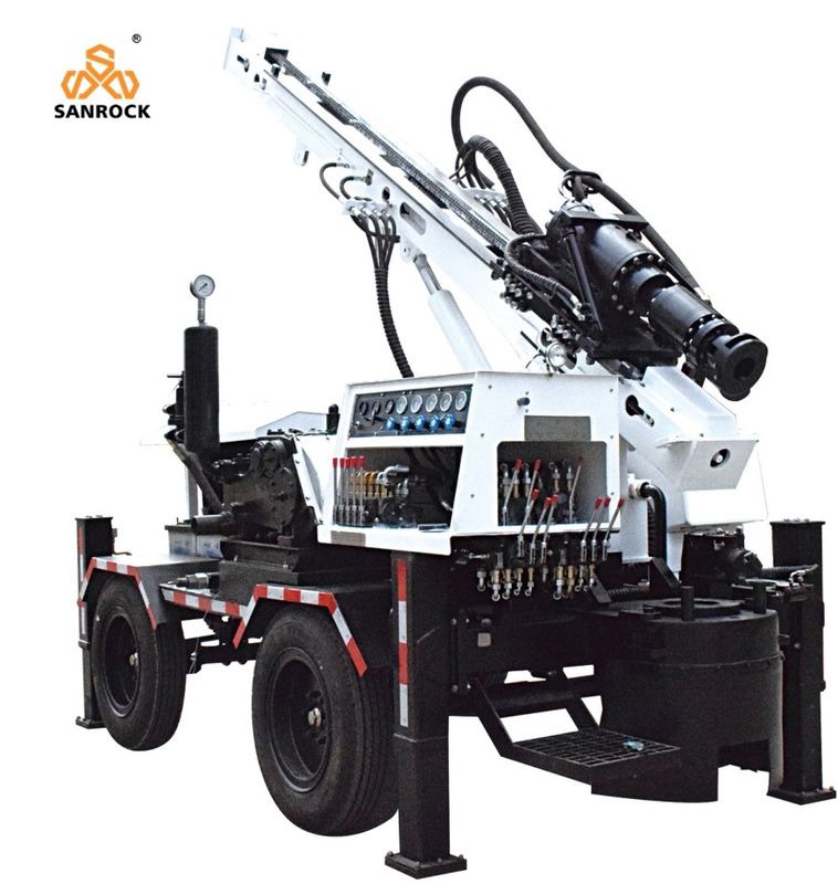 Stable Performance Portable Water Well Drilling Rigs Depth 200m 300m