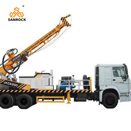 Multifunctional  Truck Mounted Water Well Drilling Rig 200m 300m