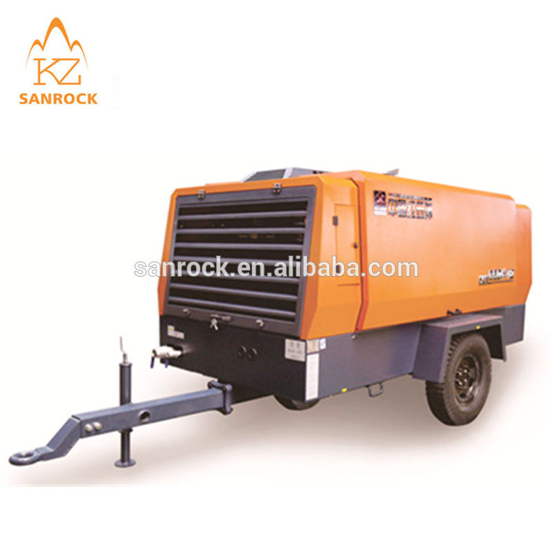 Energy Saving Portable Screw Air Compressor Fit Deep Water Well Drilling Work