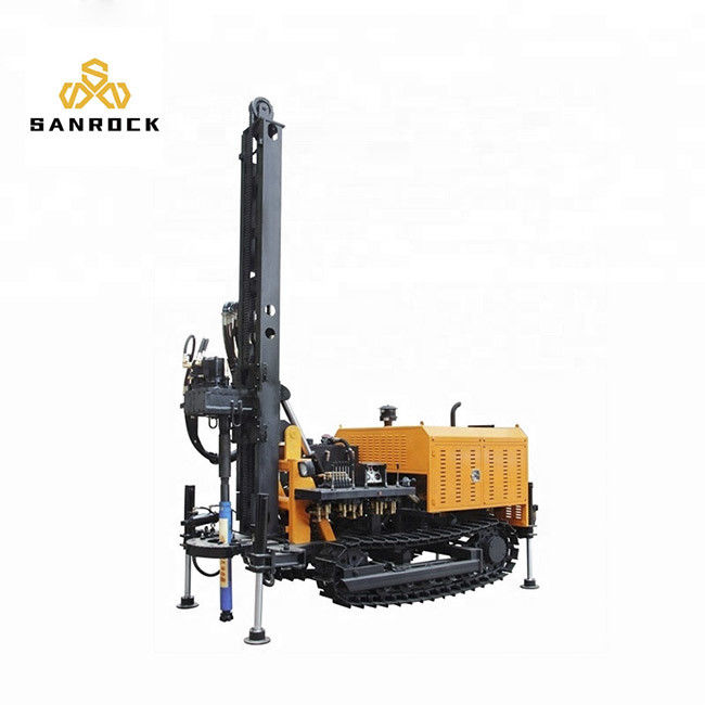 150m Small Geothermal Water Drilling Rig Highly Efficient  One Year Warranty
