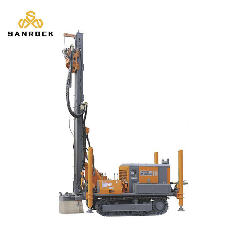 200 Meter Deep Well Drilling Equipment / Rotary Drilling Rig Diesel Power Type