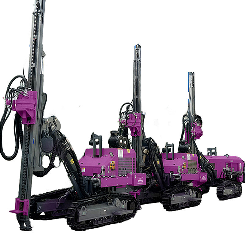 Torque Tube Rig Separated DTH Drilling Rig Rotary Torque 2500N.m Borehole Drilling ...