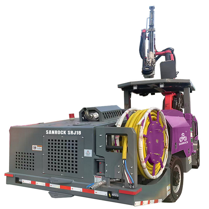 Jumbo Drilling Machine Underground Rotary Blast Hole Drilling Rig High ...