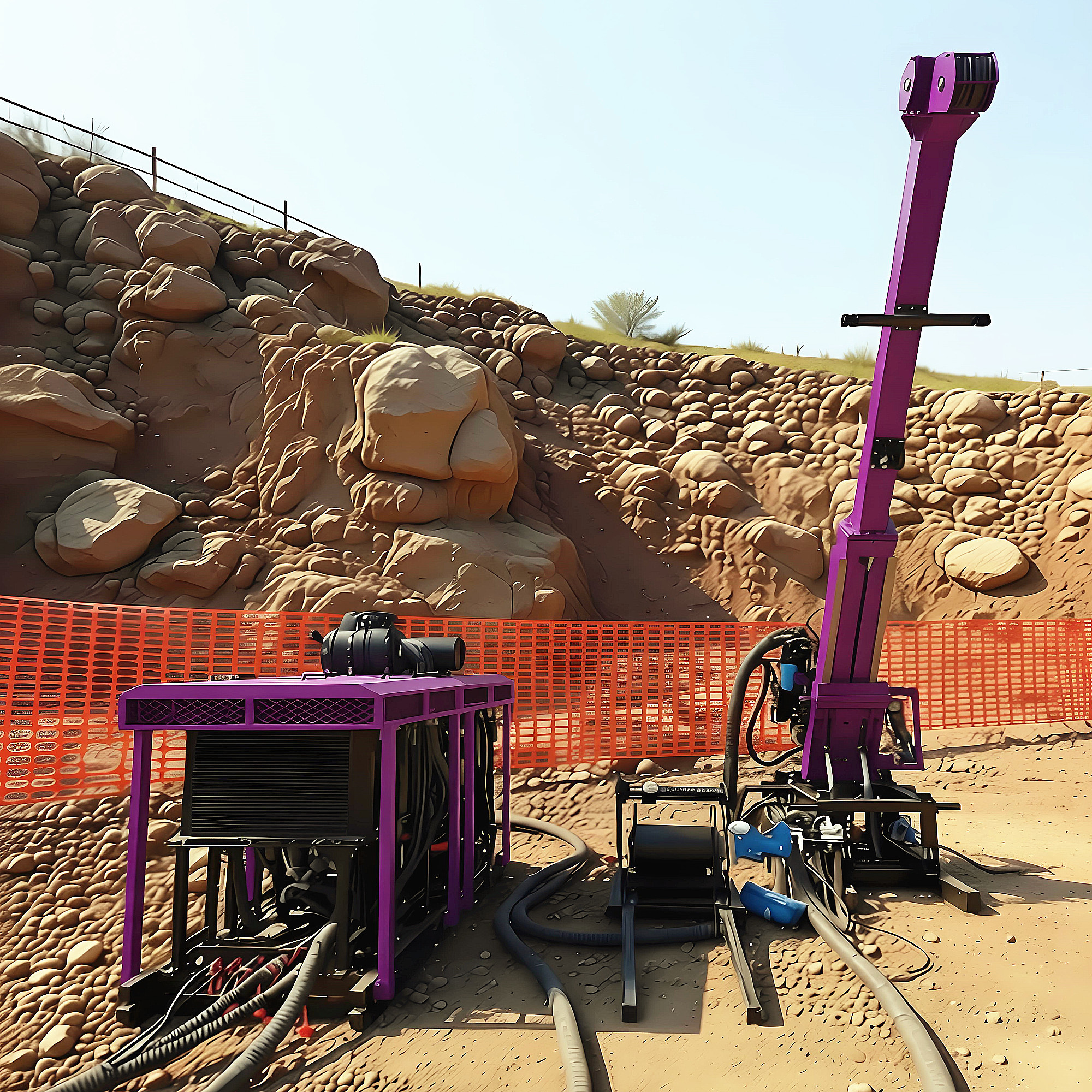 Modular Sampling Rig Hydraulic Core Drilling Rig Portable Underground Drill Rig Core Sample ...