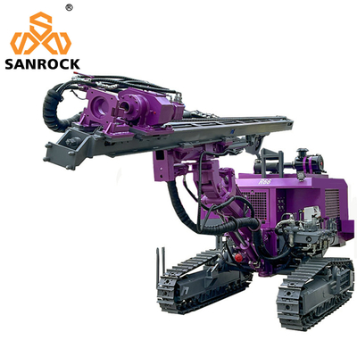 Hydraulic Crawler DTH Drilling Machine Mining Borehole High Efficiency