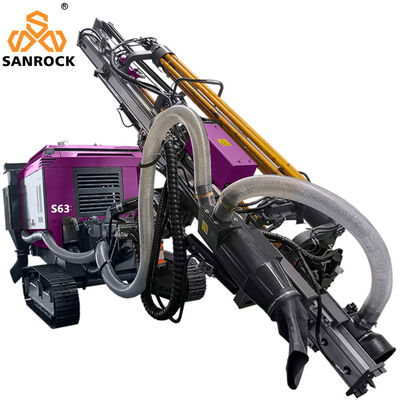 Surface Blast Hole Drilling Machine With Dust Collection System Mining Hydraulic Diesel DTH Drilling Rig