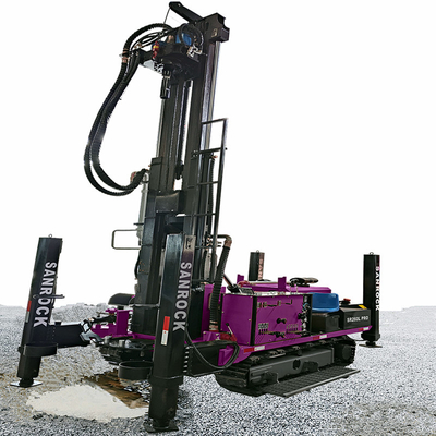 Deep Water Drilling Equipment Crawler Water Well Drilling Rig with Hydraulic Controlling System