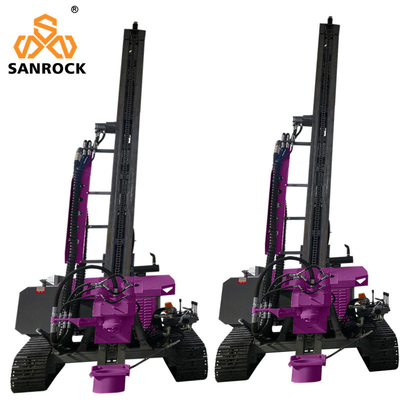 Solar Pile Driver Machine Hydraulic Rotary Pile Driving Equipment Screw Pile Driver