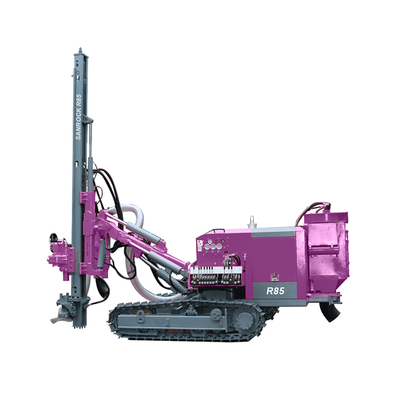 Rotary Blast Hole DTH drilling rig machine 58KW diesel power hydraulic mining DTH drill rig