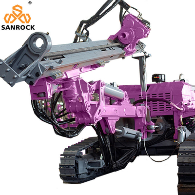 Crawler Mining Machinery Hydraulic Rotary Borehole 30Meters Deep Rock Drilling Rig Price