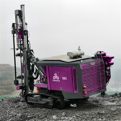 Hydraulic Rotary Borehole Integrated Drilling Equipment Mining Crawler DTH Drilling Rig