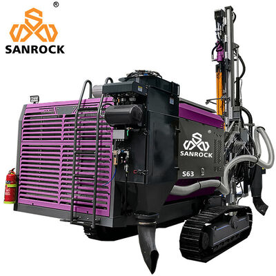 Surface Blast Hole Drilling Machine With Dust Collection System Mining Hydraulic Diesel DTH Drilling Rig