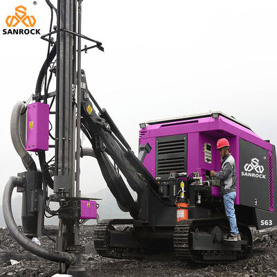 Integrated Surface Drilling Machine Mining Hydraulic Blast Hole DTH Drilling Rig 30m