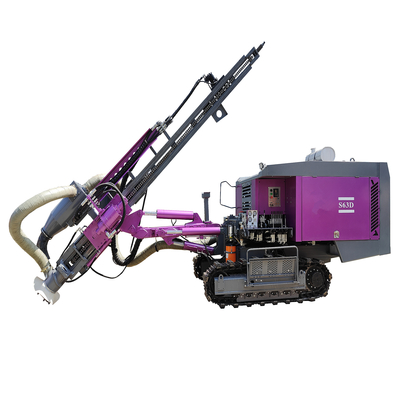 Mining Hydraulic Integrated Drilling Equipment 206KW Diesel Engine Drilling Rig Machine
