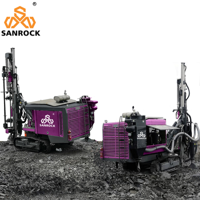 Mining Integrated Drilling Equipment Hydraulic Rotary Borehole Crawler DTH Drilling Rig