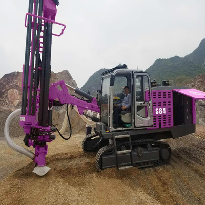 Blast Hole Integrated Drilling Equipment Hydraulic Rotary Crawler Drilling Rig Machine
