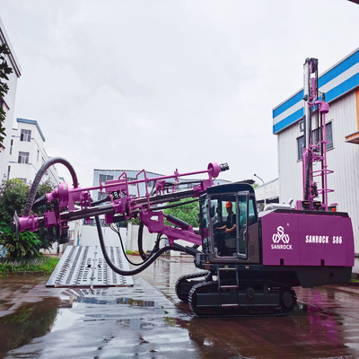 Surface Borehole Integrated Drilling Equipment Hydraulic DTH Drilling Rig For Mining