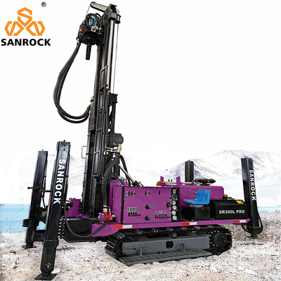 Hydraulic Water Well Drilling Rig Depth 260m Bore hole Portable Water Well Drilling Rigs
