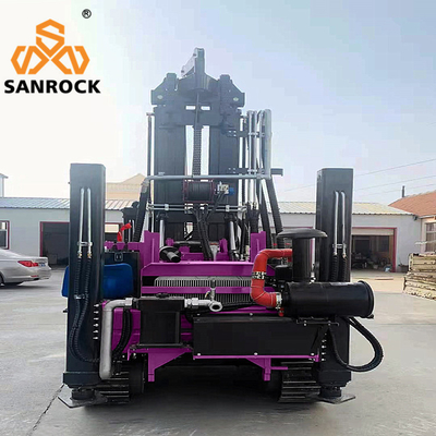 260m Deep Water Well Drilling Rig Rotary Borehole Hydraulic Water Well Drilling Rig Machine