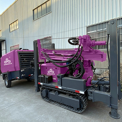 Multifunctional Water Well Drilling Machine Crawler Water Well Drilling Rig For Sale