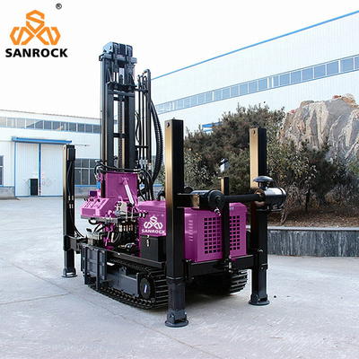Deep Water Drilling Rigs Borehole 180m Portable Hydraulic Water Well Drilling Rig