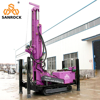 Portable Hydraulic Water Well Drilling Rig Rotary Borehole Water Drilling Machine