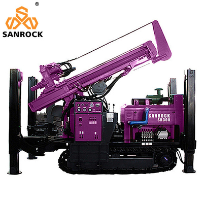 Hydraulic Water Well Drill Machine for Deep Water Well Drilling Swing Torque 5700-7500N.m
