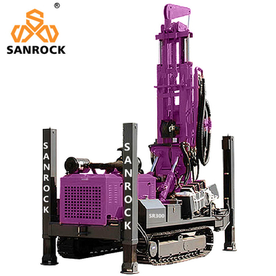 Hydraulic Water Well Drill Machine for Deep Water Well Drilling Swing Torque 5700-7500N.m