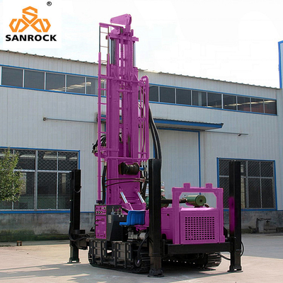 Hydraulic Water Well Drilling Machine Borehole 350m Deep Small Water Well Drilling Rig