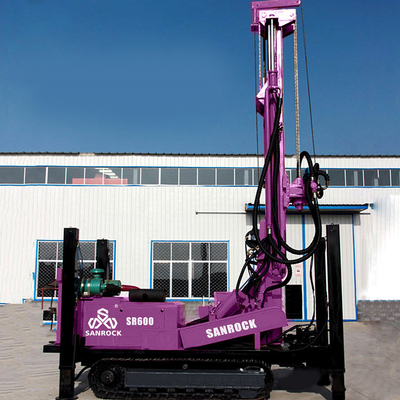 Multifunction Water Well Drilling Rig Hydraulic Bore Hole Crawler Water Well Equipment